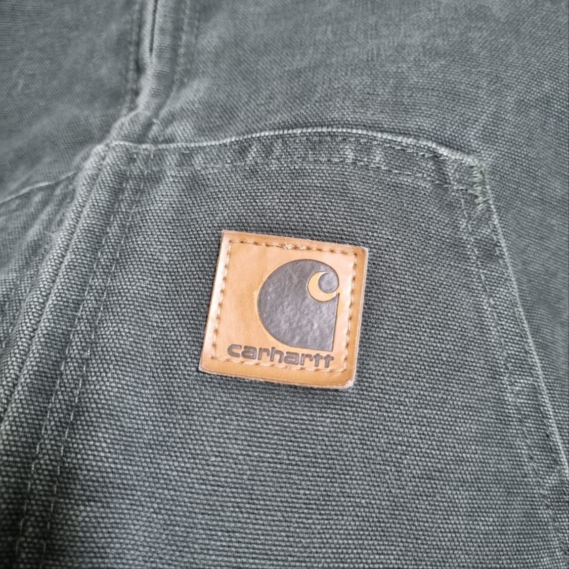 ( S ) 칼하트 J130 모스그린 덕 액티브 워크 자켓 상품이미지3