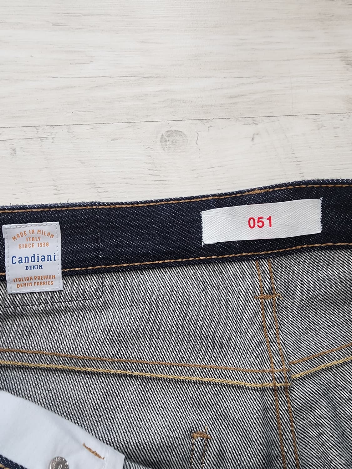 PLAC 플랙 051 데님 팬츠 32사이즈 진청 남자 스트레이트 청바지 상품이미지5