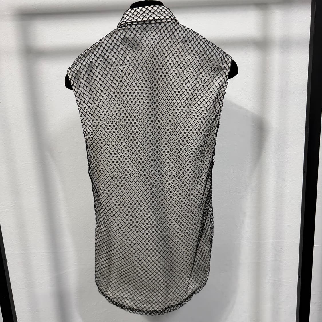 디올옴므 04s 그물 반팔 셔츠 상품이미지4