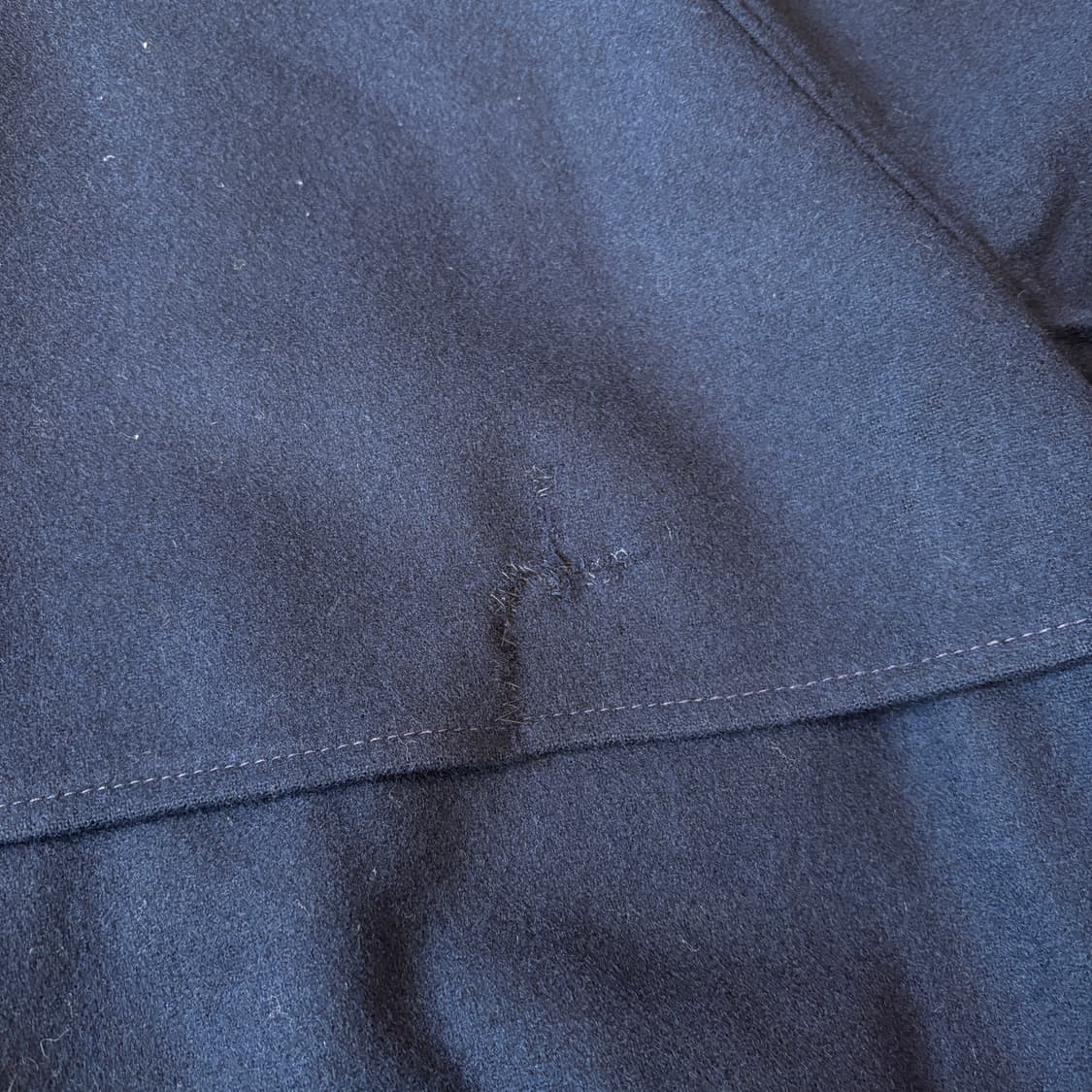 90년대 미국 생산 펜들턴 네이비 울 블루종 자켓 상품이미지9