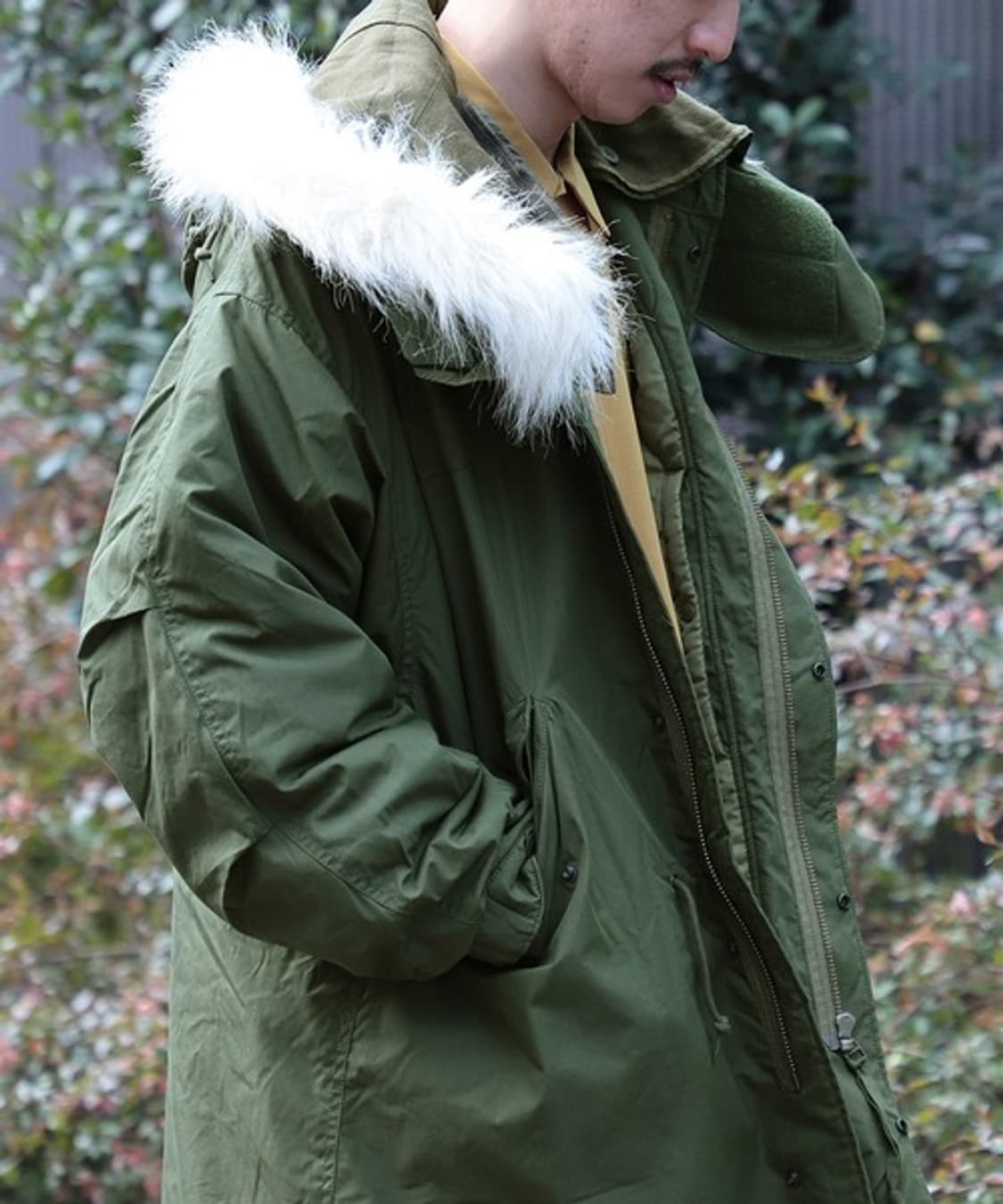 22FW 빔즈 M65 M-65  피쉬테일 코트 개파카 M 상품이미지1