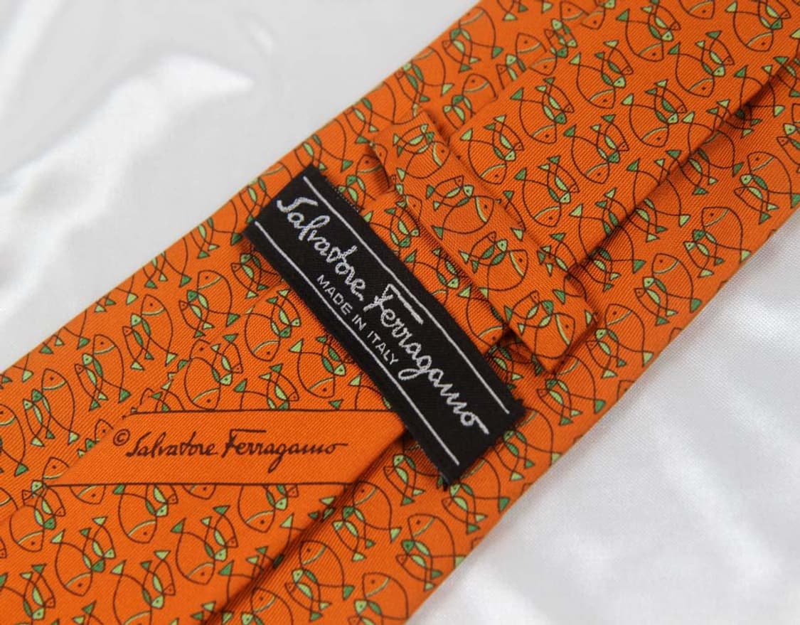 페라가모 9.3cm A+등급 남자 명품 넥타이 상품이미지3