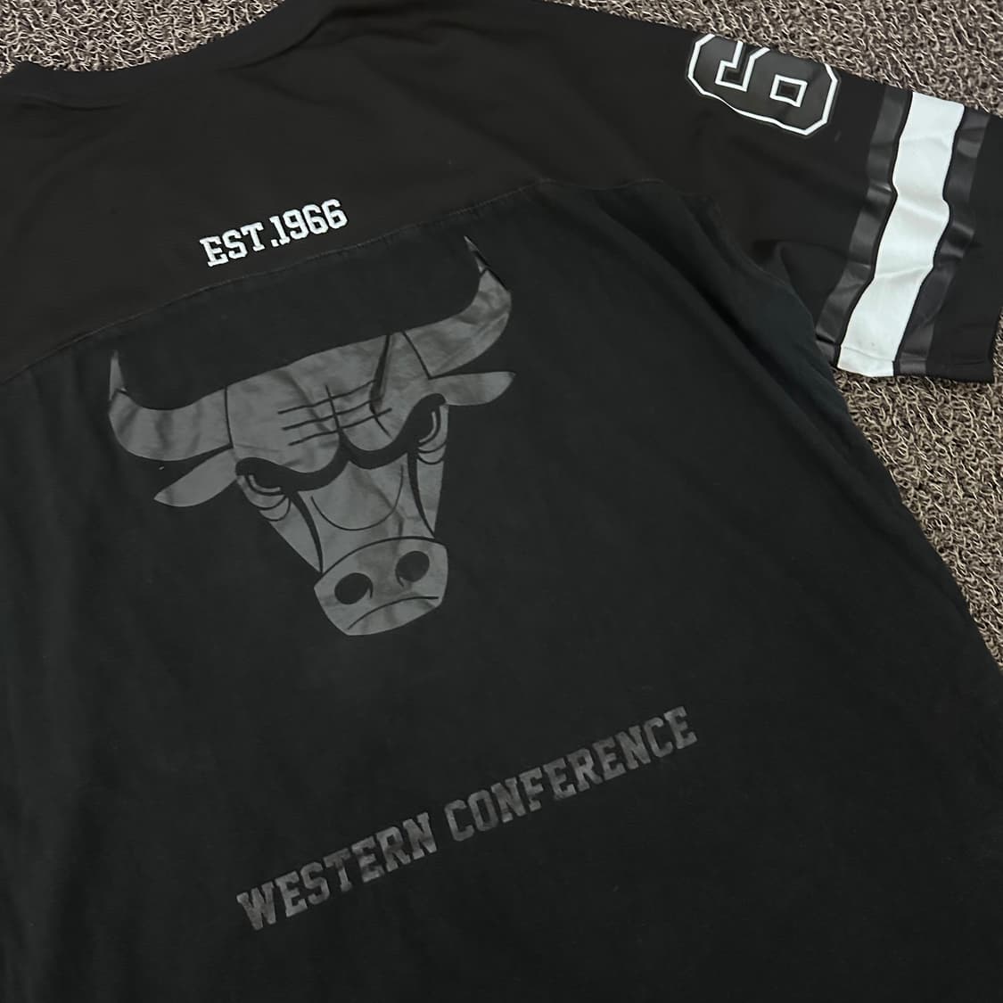 NBA 엔비에이 시카고 불스 반팔티셔츠 블랙 XL 상품이미지6
