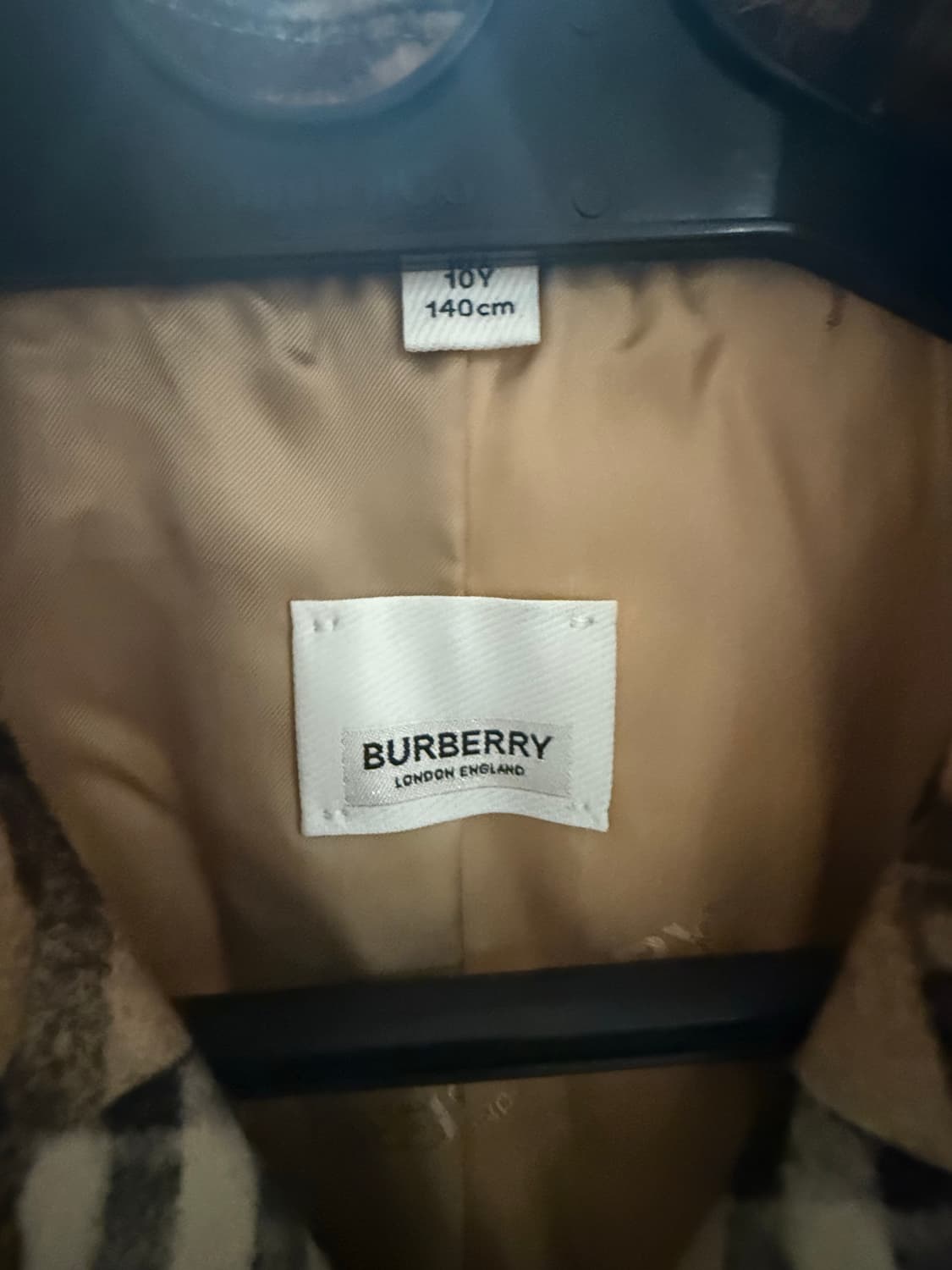 버버리 키즈 코트 10y 상품이미지4