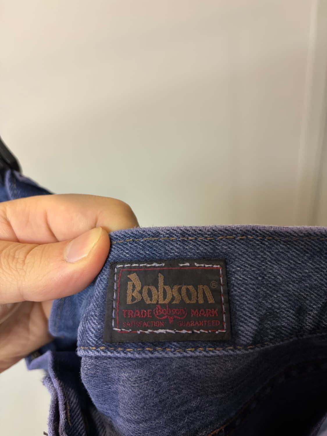 (32/ 데드스탁) 밥슨 512 루즈핏 퍼플진 데님 팬츠 상품이미지7