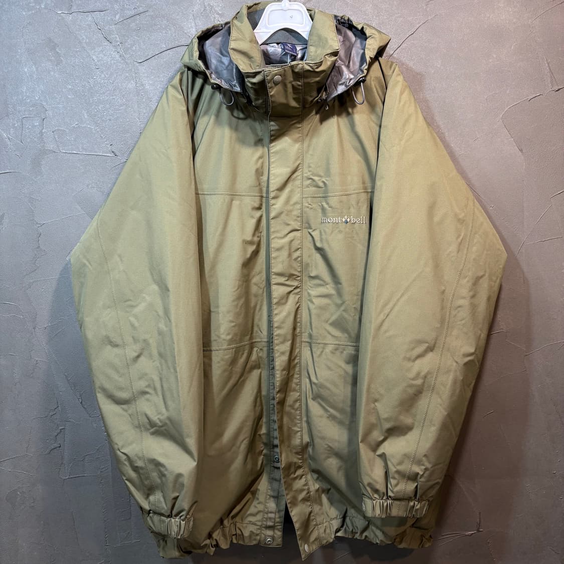 [XL] mont bell 몽벨 90's 고어택스 바람막이 점퍼 상품이미지1