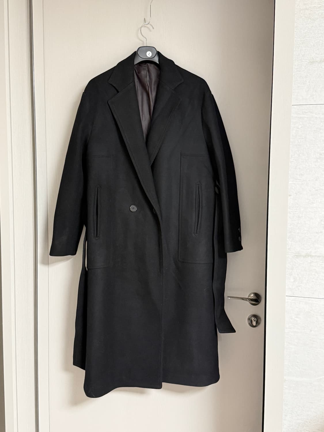 드윕 울100 오버핏 롱코트  상품이미지2