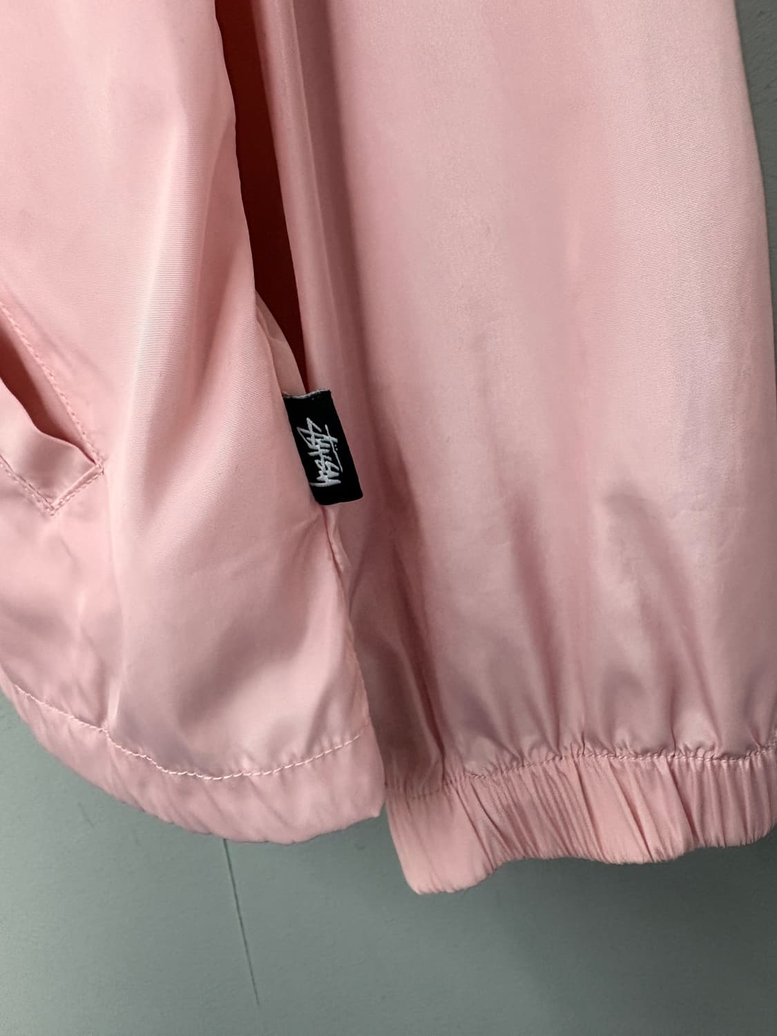 스투시 윈드브레이커 핑크 코치자켓 A3821 상품이미지4