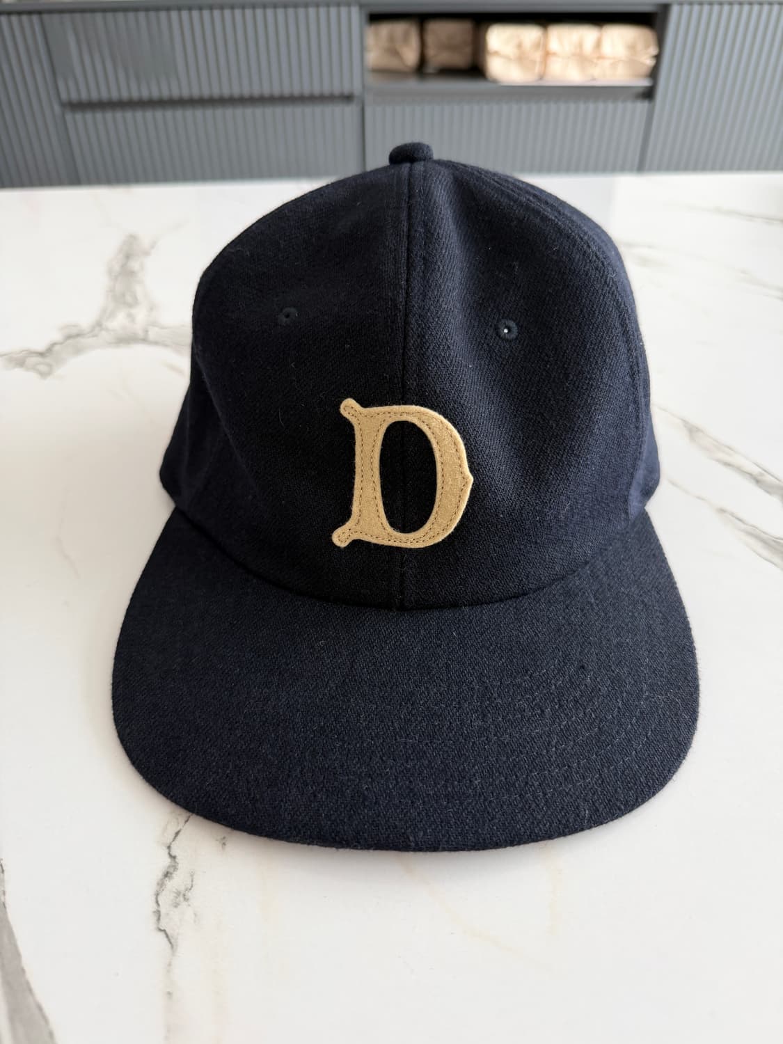 [극미/OS] 도그앤코 D로고 베이스볼 캡 볼캡 네이비 상품이미지1