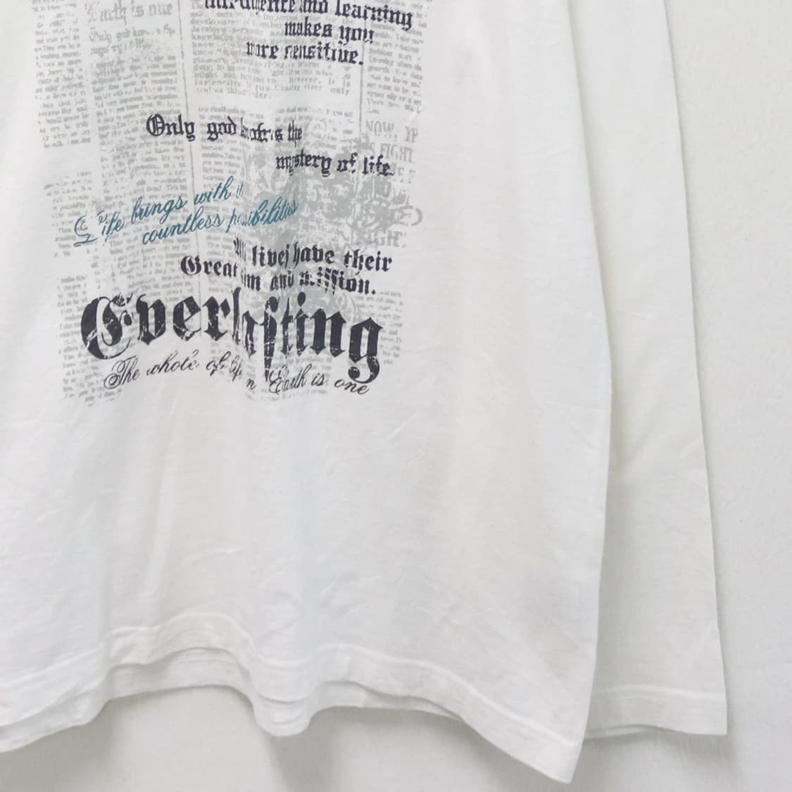 M.BOARD Y2K 레터링 긴팔 티셔츠 63214 상품이미지4