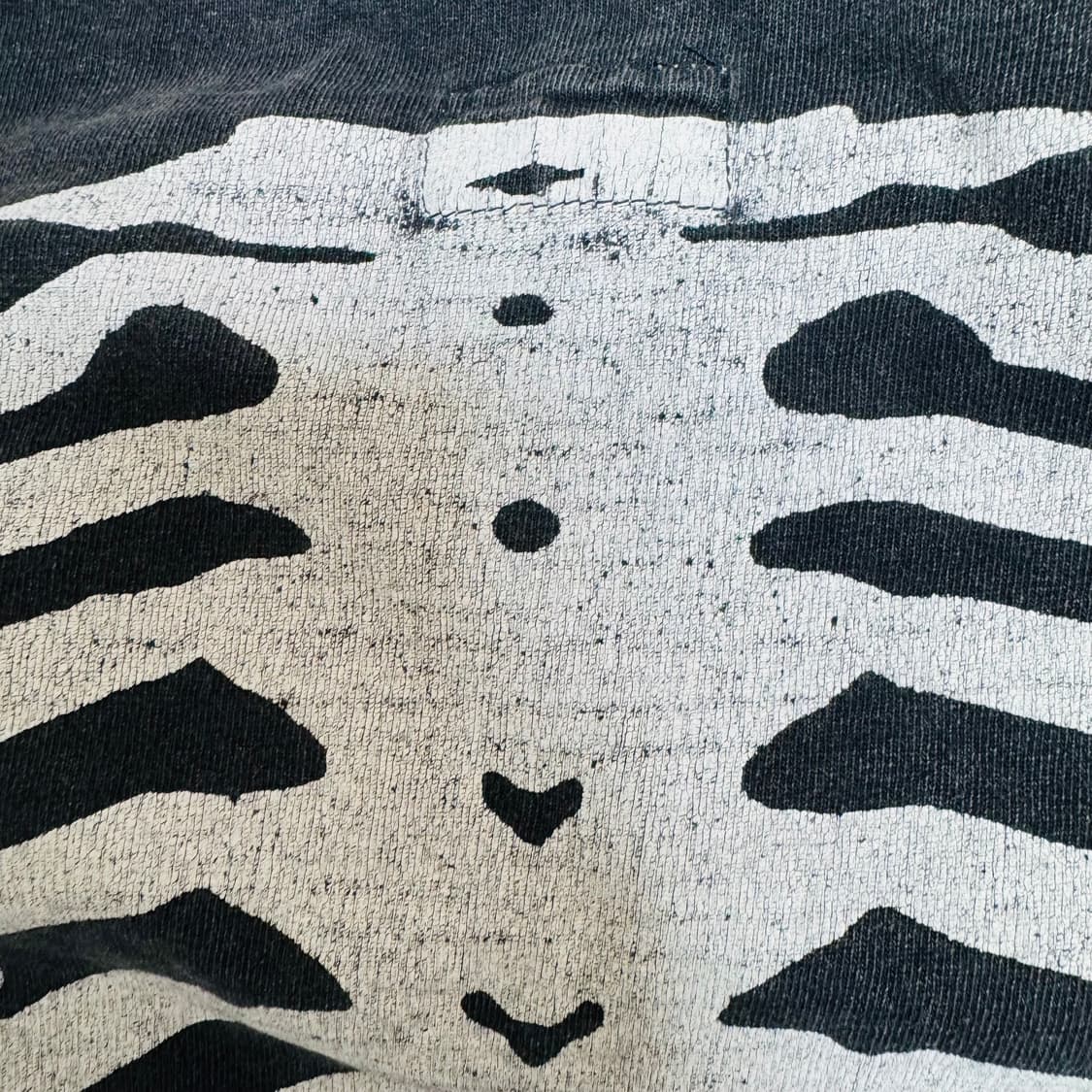 캐피탈 투톤 빅 포켓 티셔츠 키나리 블랙 Free 상품이미지7