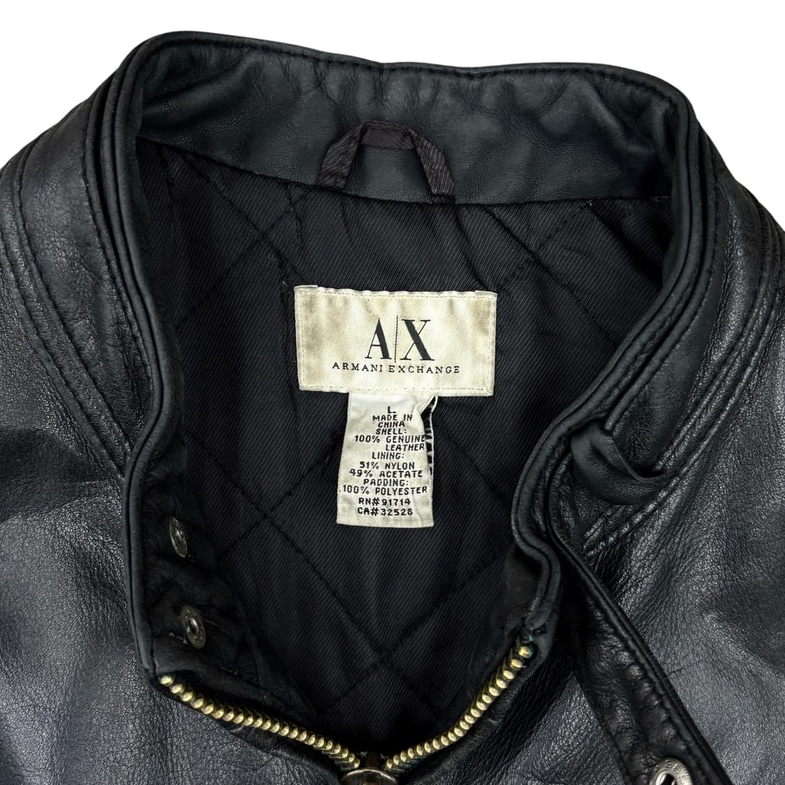 90's 아르마니 익스체인지 카페 레이서 자켓 상품이미지4