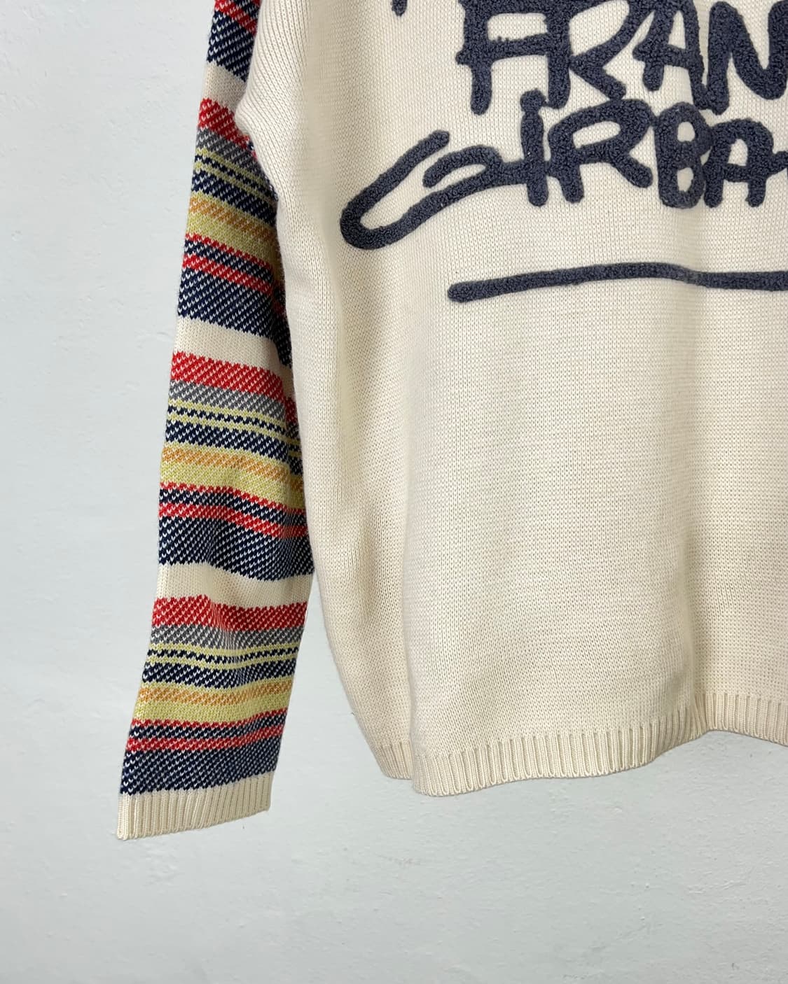 90s 마리떼 프랑소와 저버 맥시칸 줄스 후디 니트 스웨터 상품이미지4