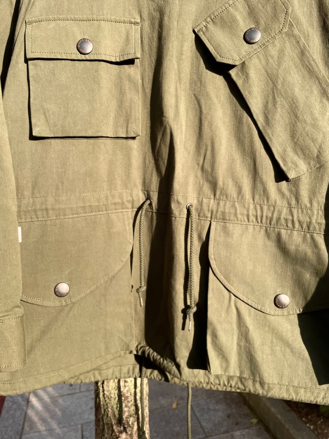 더블텝스 wtaps 21fw 인큐베이트 퍼티그 후드자켓 상품이미지4