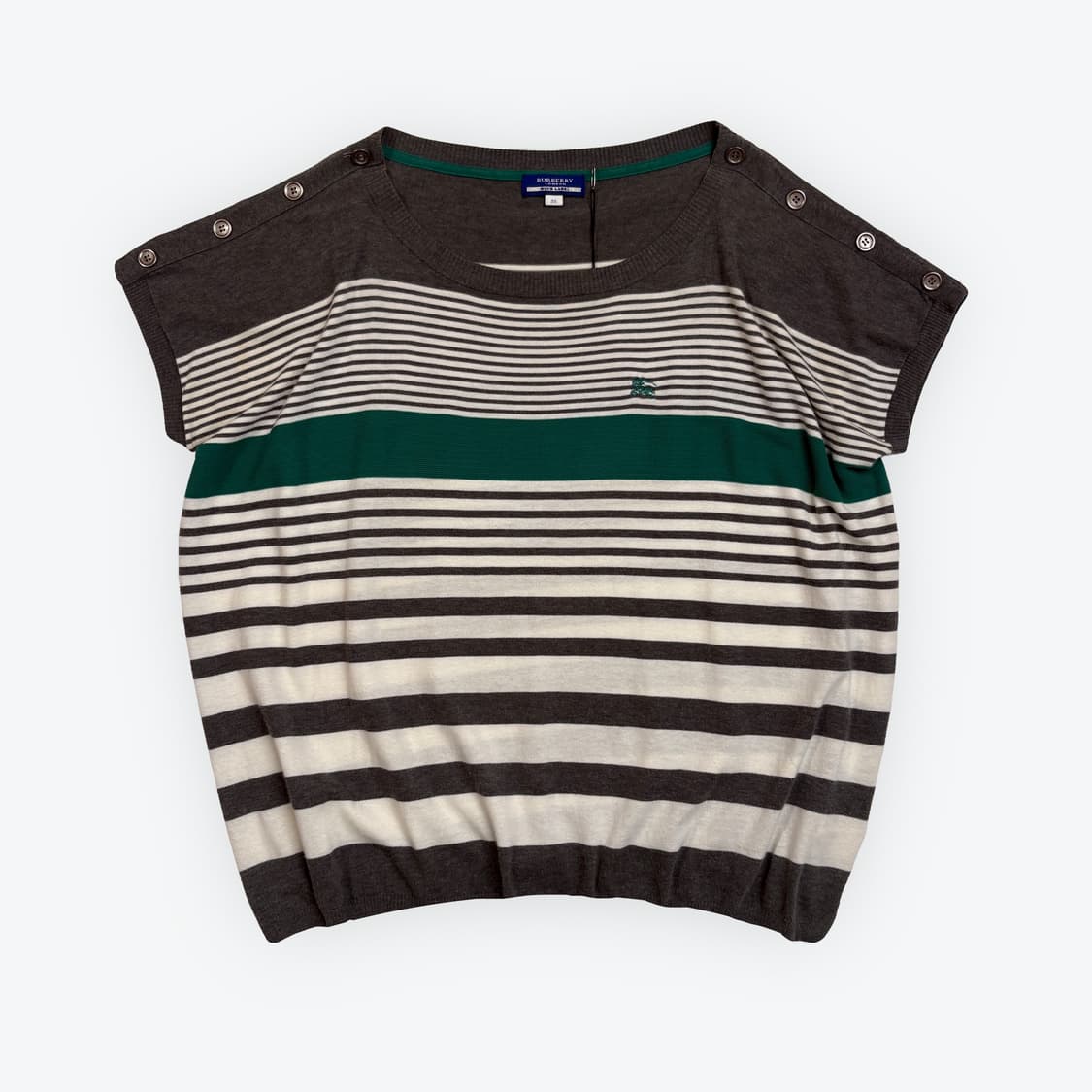 [38] BURBERRY stripe pattern T-shirt 상품이미지1