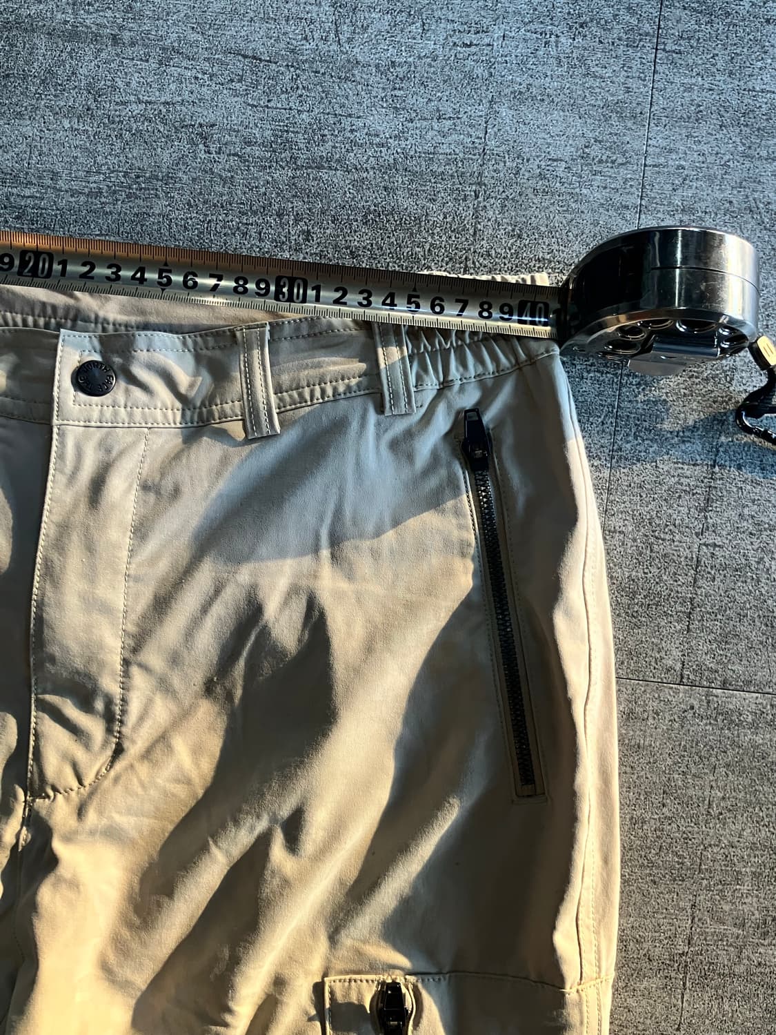 노스페이스 올드스쿨아메카지 혁오풍 사이드로고 카고팬츠 상품이미지3