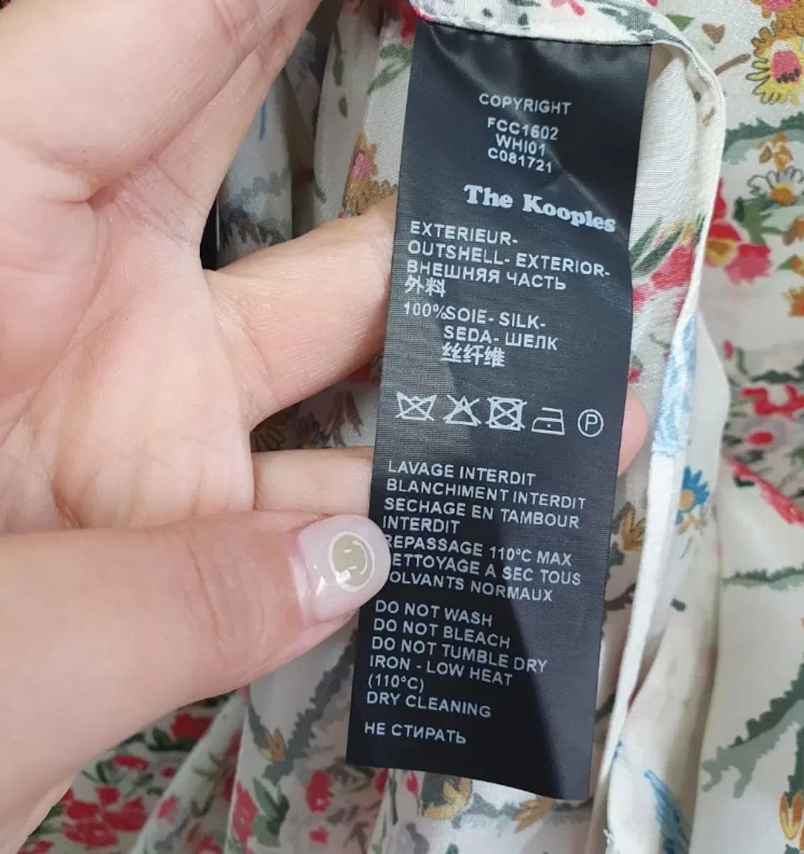 754)더쿠플스 새문양 블라우스 상품이미지5