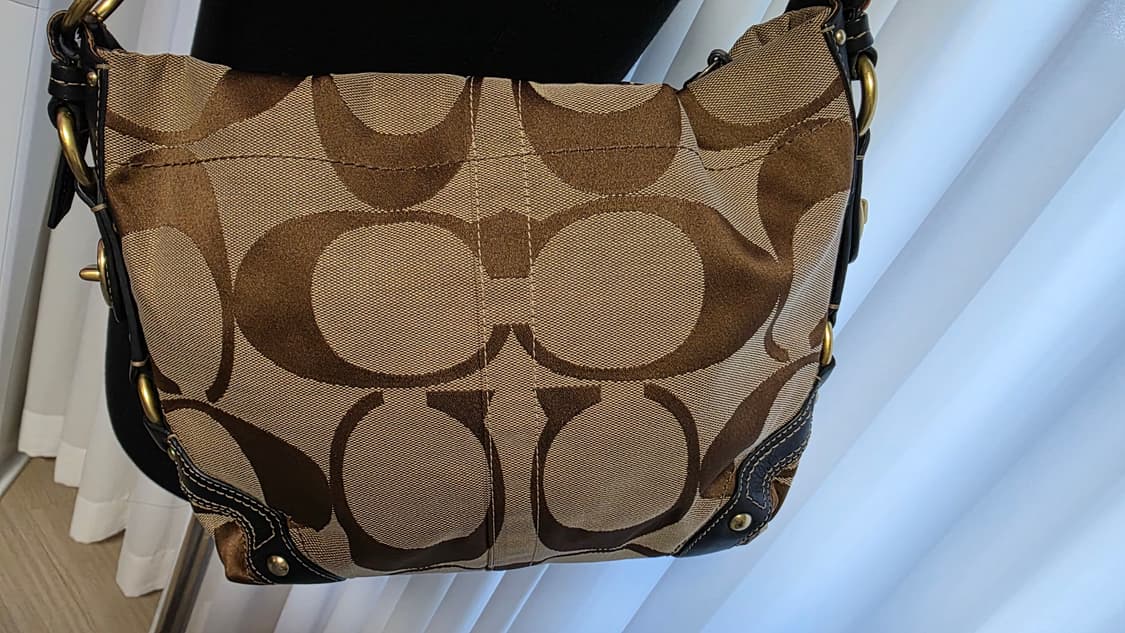 코치 시그니처 턴록 소호백 00s y2k 상품이미지4