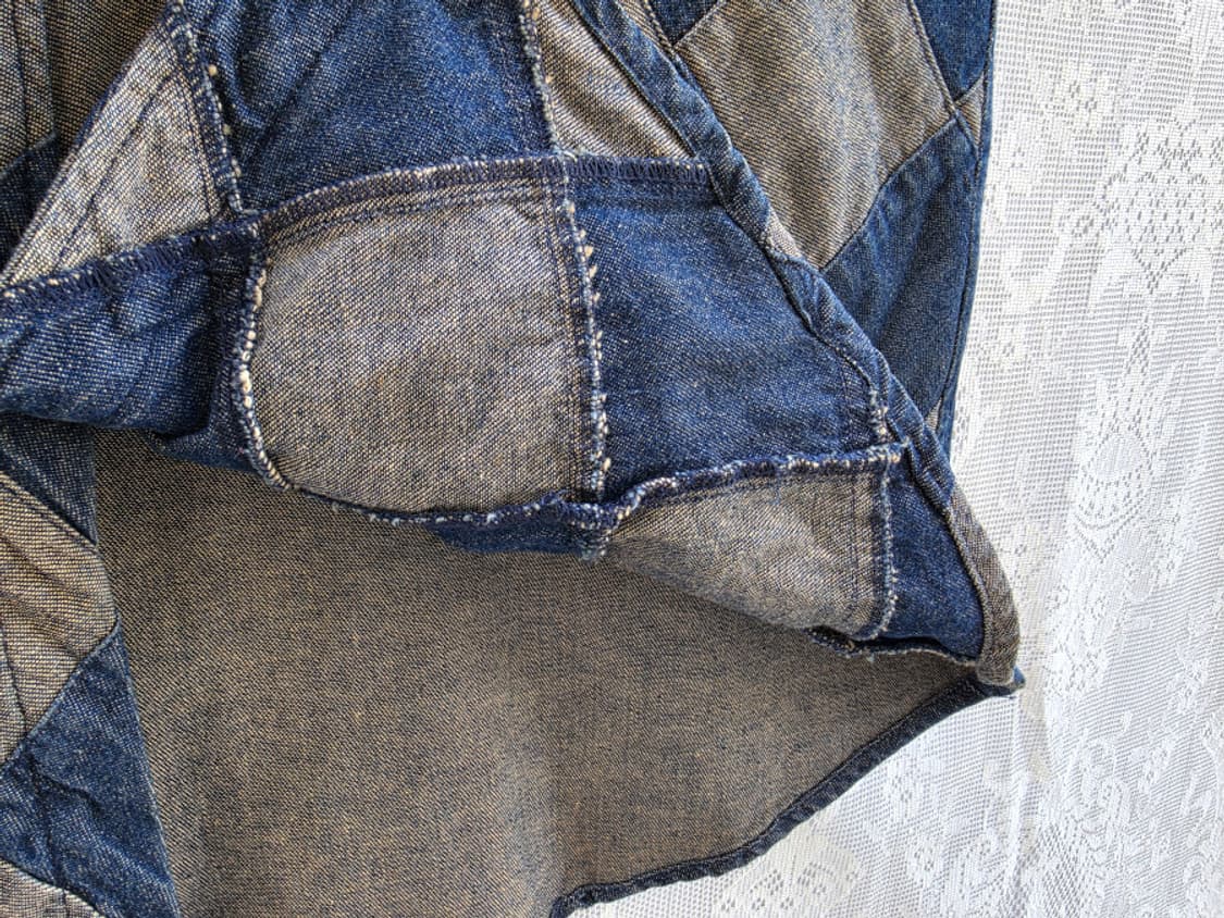 데님 패치워크 웨스턴 셔츠 상품이미지4