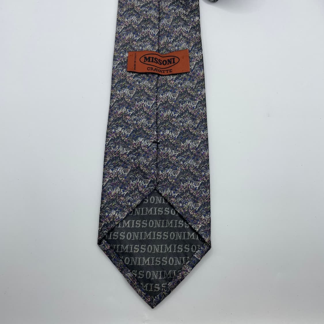 601) (MISSONI) 미쏘니 패턴 넥타이 상품이미지2