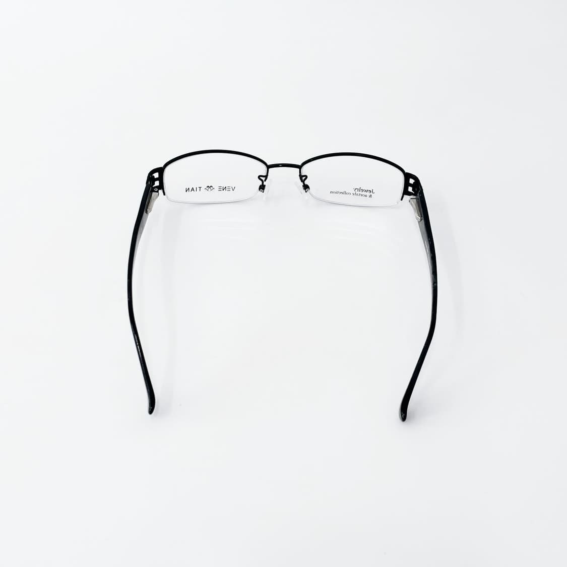 VENETIAN  블랙 메탈 데드스탁 빈티지안경 상품이미지5