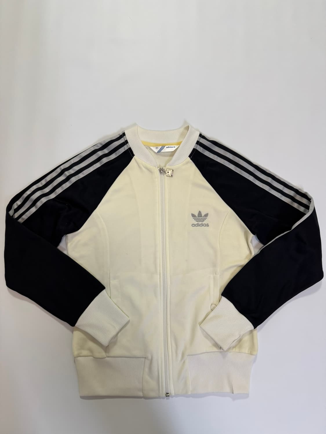 아디다스 파이어버드 화이트 실버 슈퍼스타 져지(95사이즈) 상품이미지1