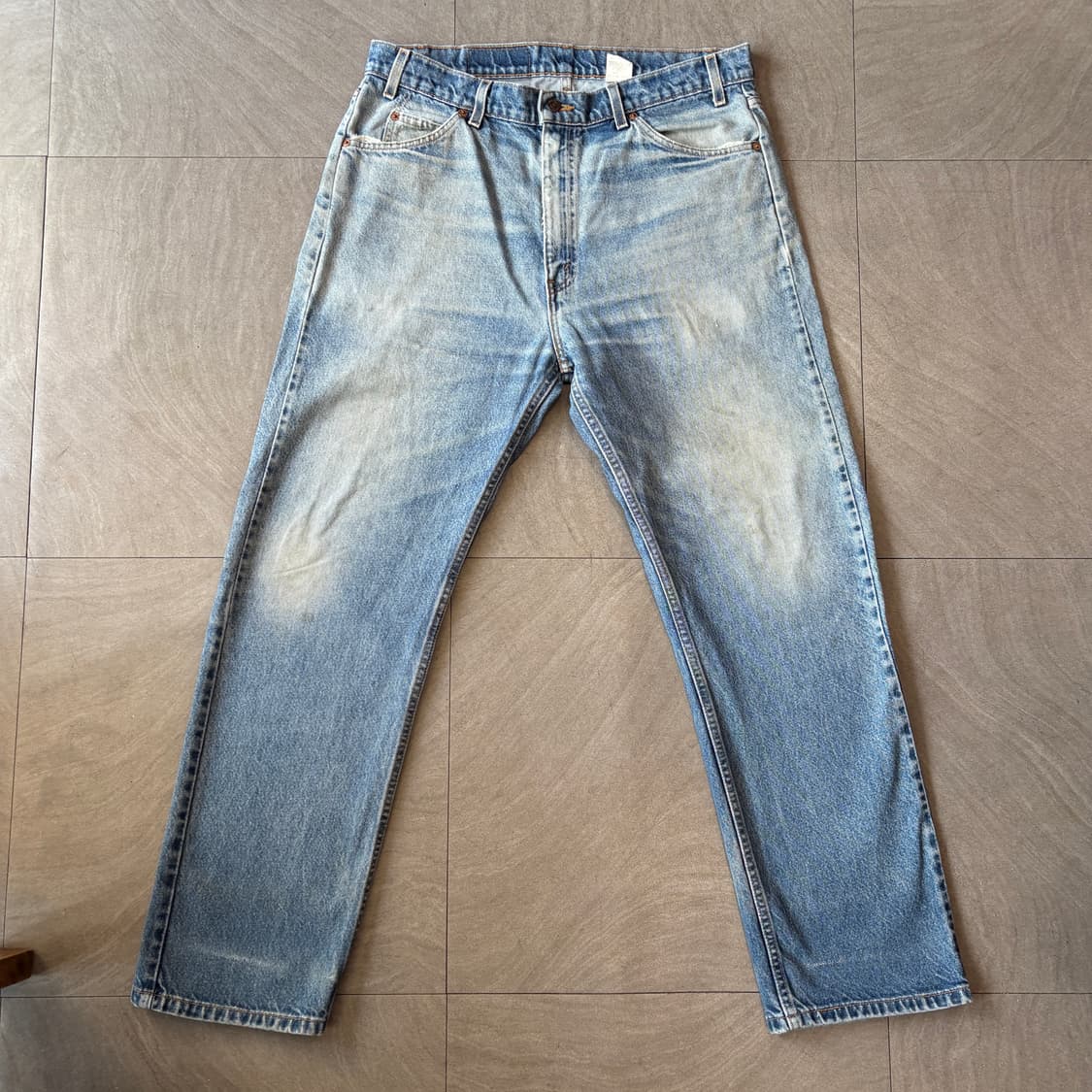 90s Levis 505 orange tap denim pants  상품이미지1