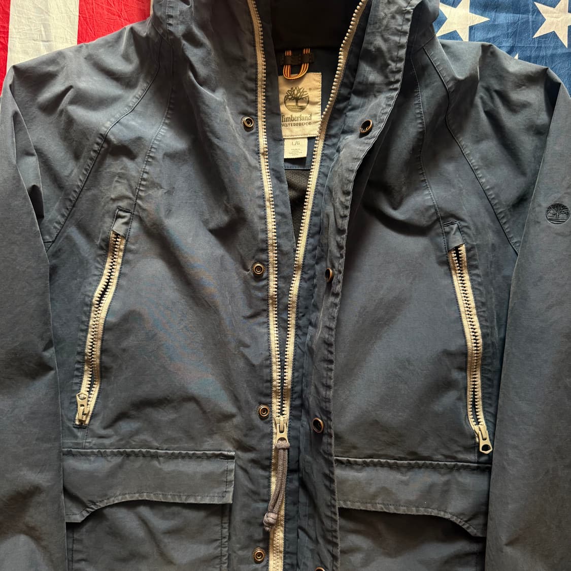 [L] 팀버랜드 Timberland Waterproof 방수 왁스 자켓 상품이미지5