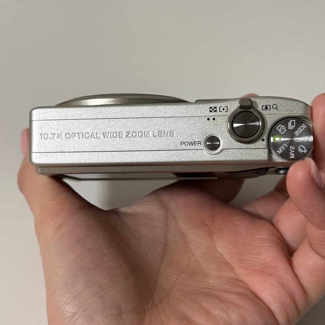 리코 ricoh cx4 빈티지 디카 디지털카메라 골드실버 상품이미지3