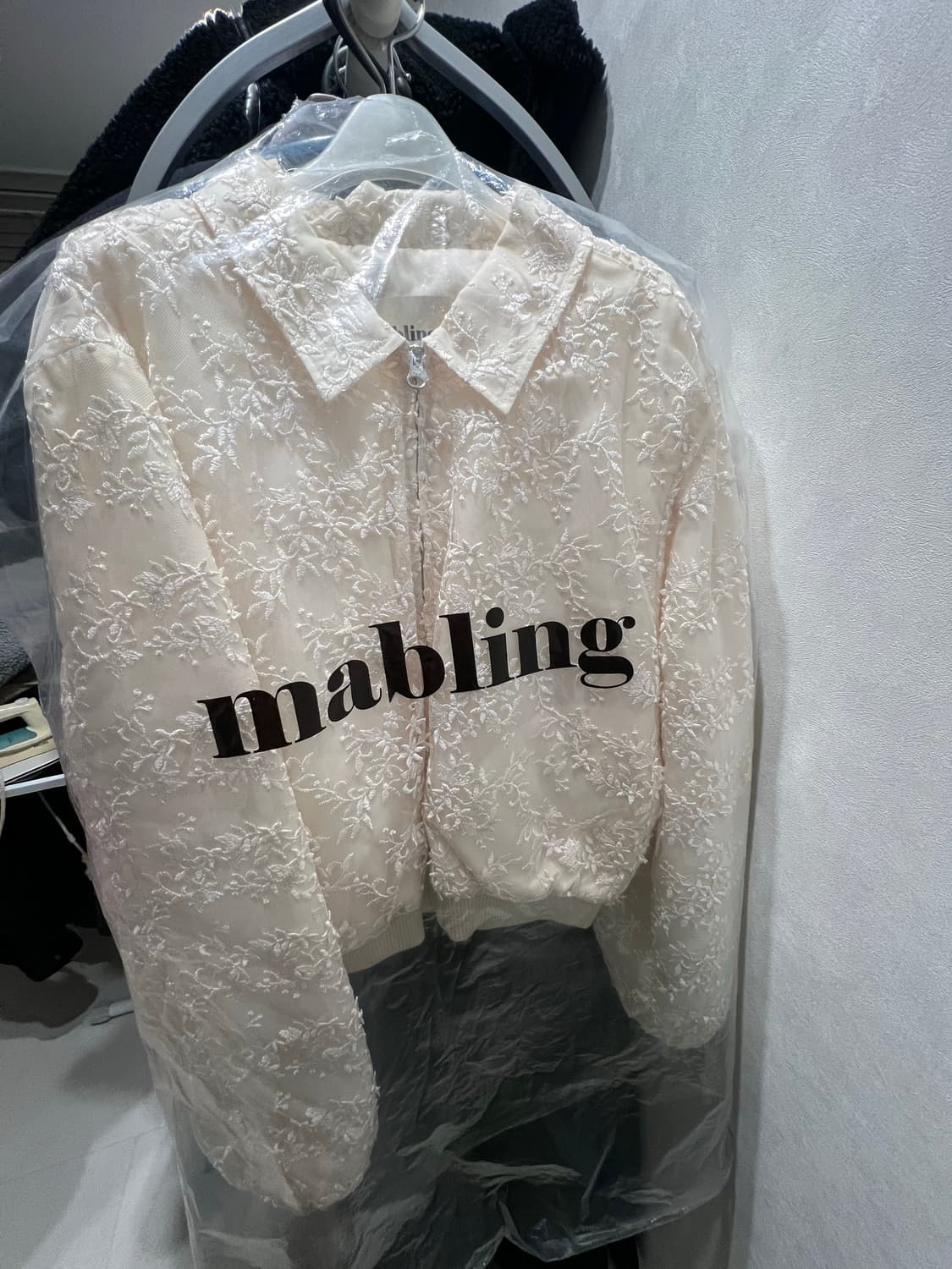 마블링 레이스 봄버 상품이미지1