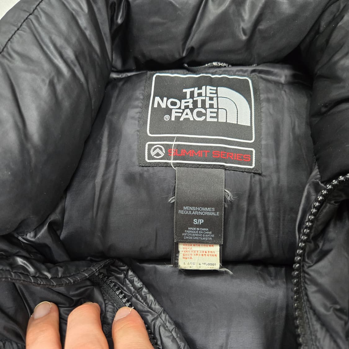 S 노스페이스 퀀텀 850 LTD 코리아 윈터 한정판 블랙 상품이미지5