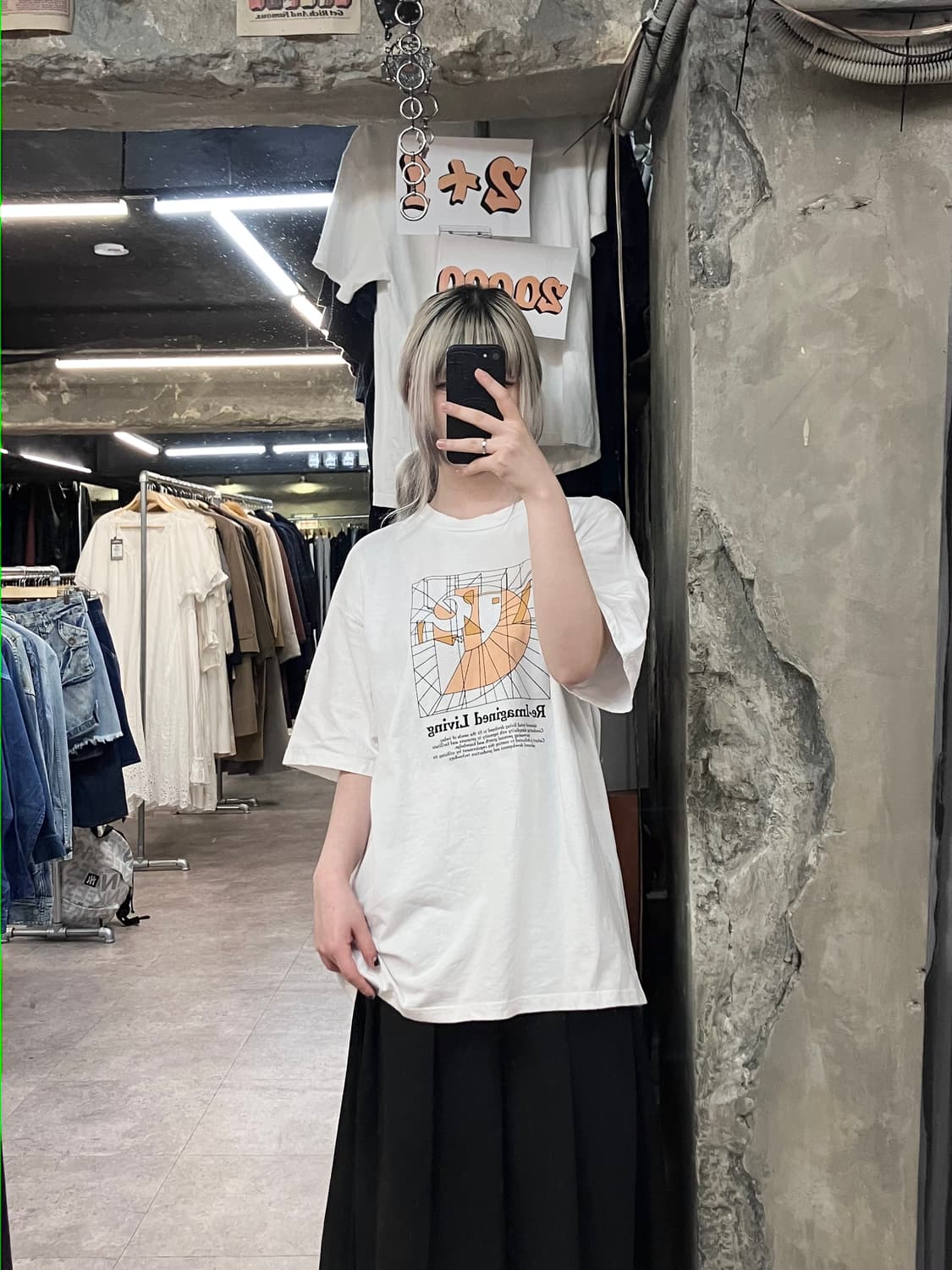 칼하트 반팔 티셔츠 화이트 L #csz3860 상품이미지2