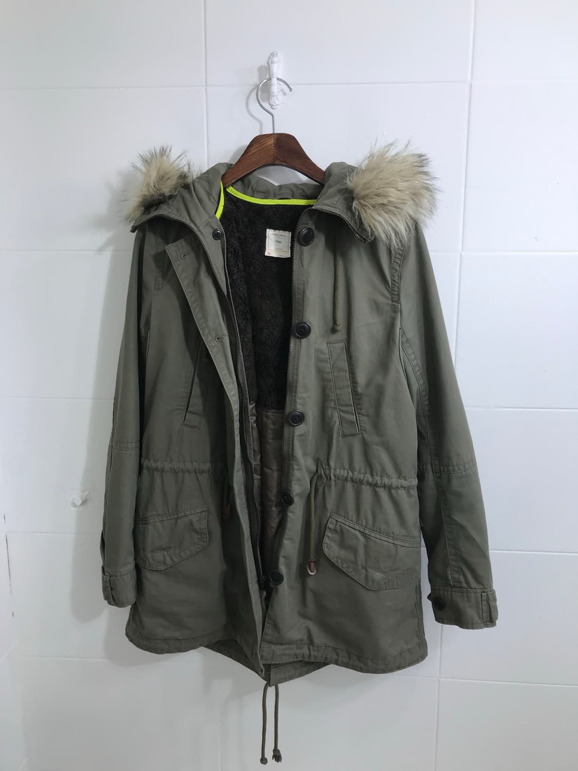 카키 고전 모리걸 야상 코디세트 상품이미지4