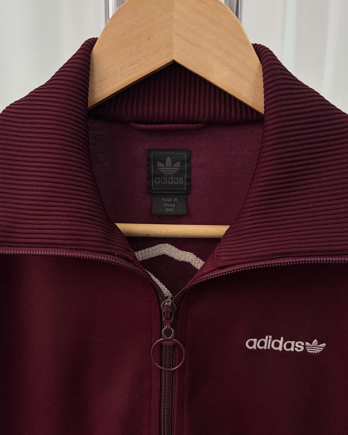 [M]아디다스 윈터베어 버건디 트랙탑 져지 상품이미지8