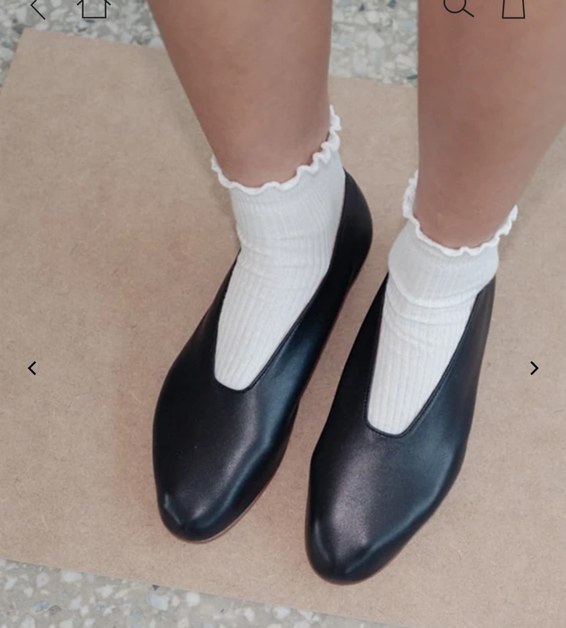 아카이브앱크 epke flats 블랙 상품이미지5