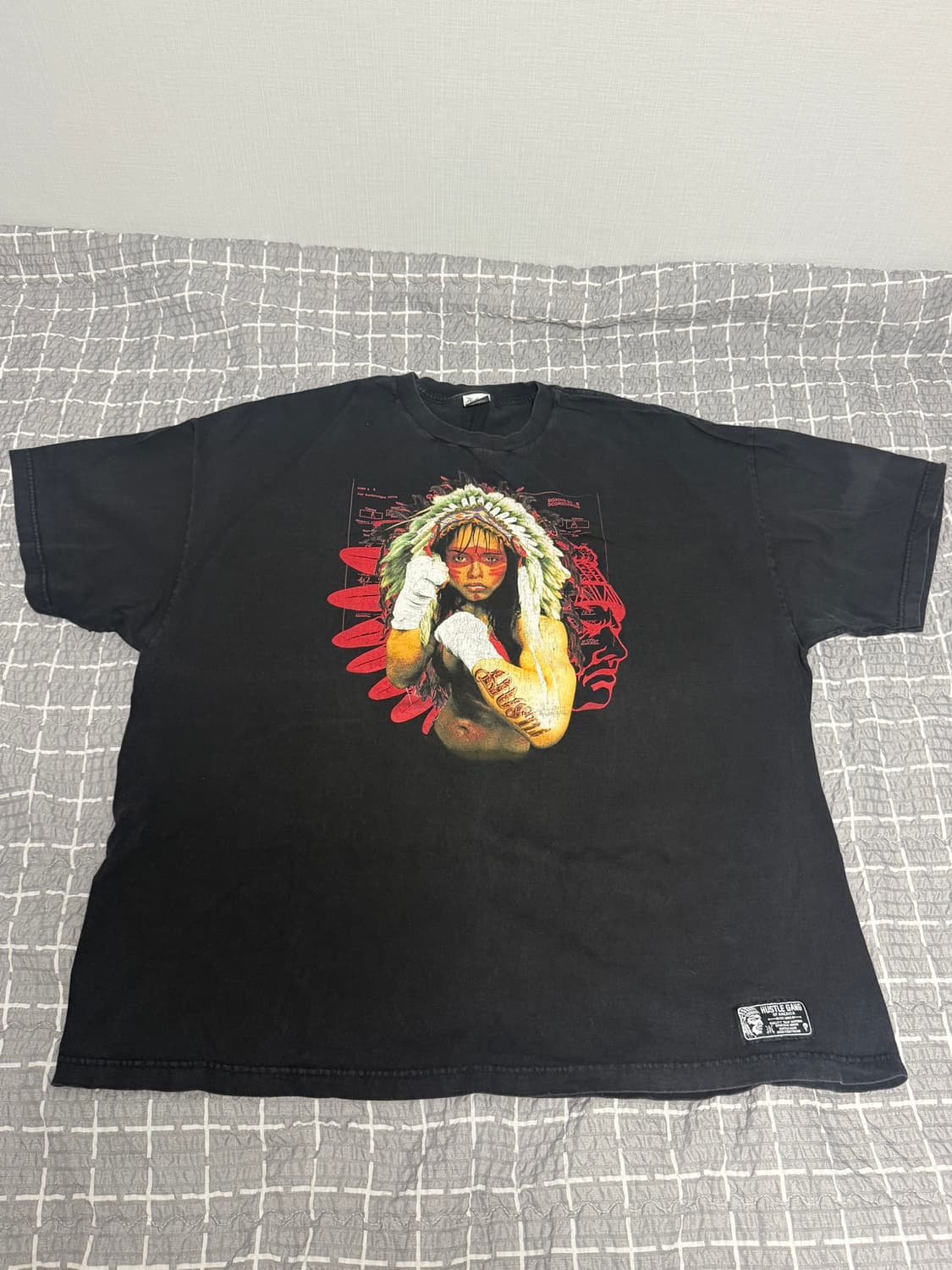 Hustle Gang 빈티지 티 상품이미지1