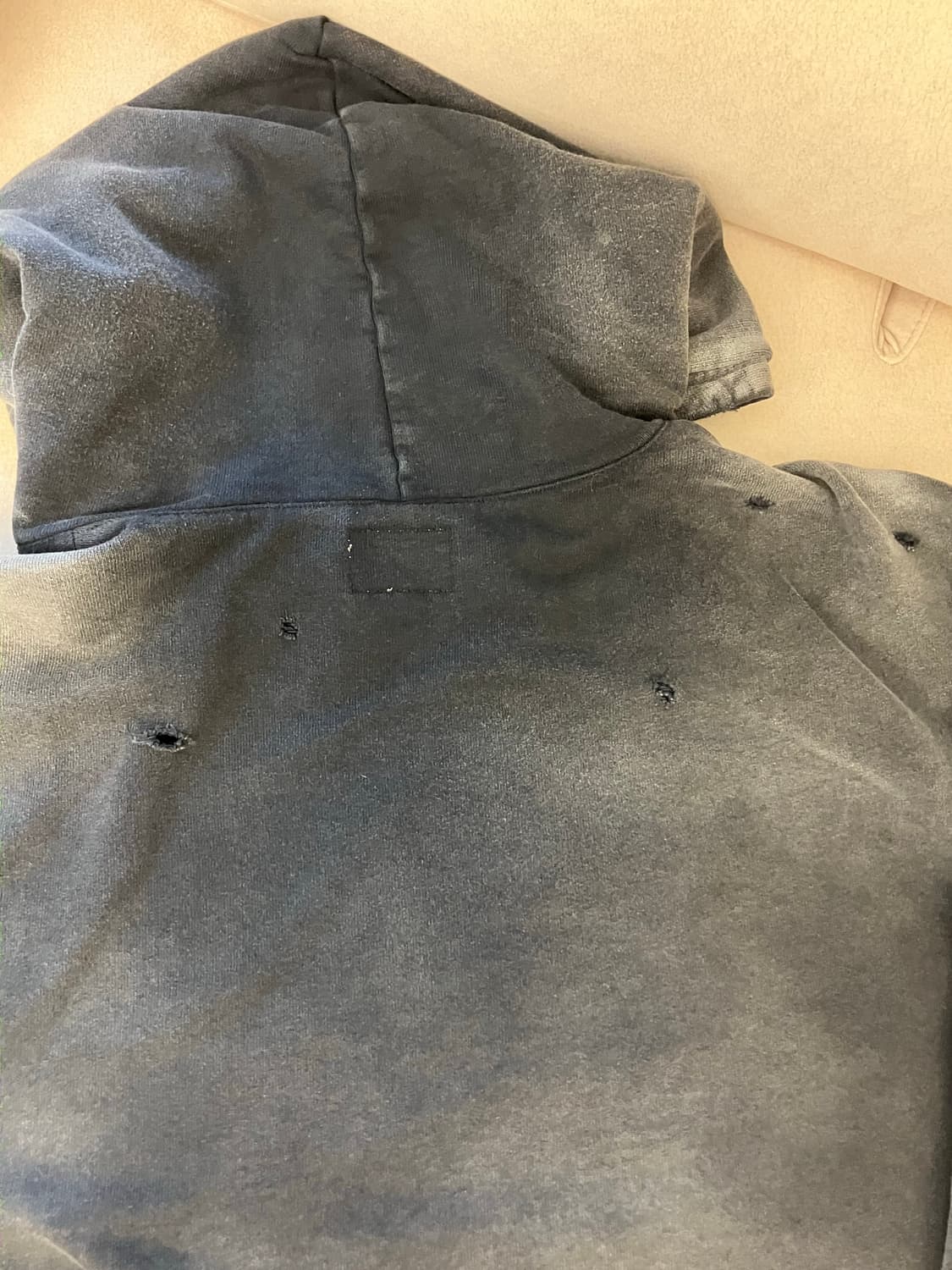 Kamiya distressed faded hoodie 상품이미지6