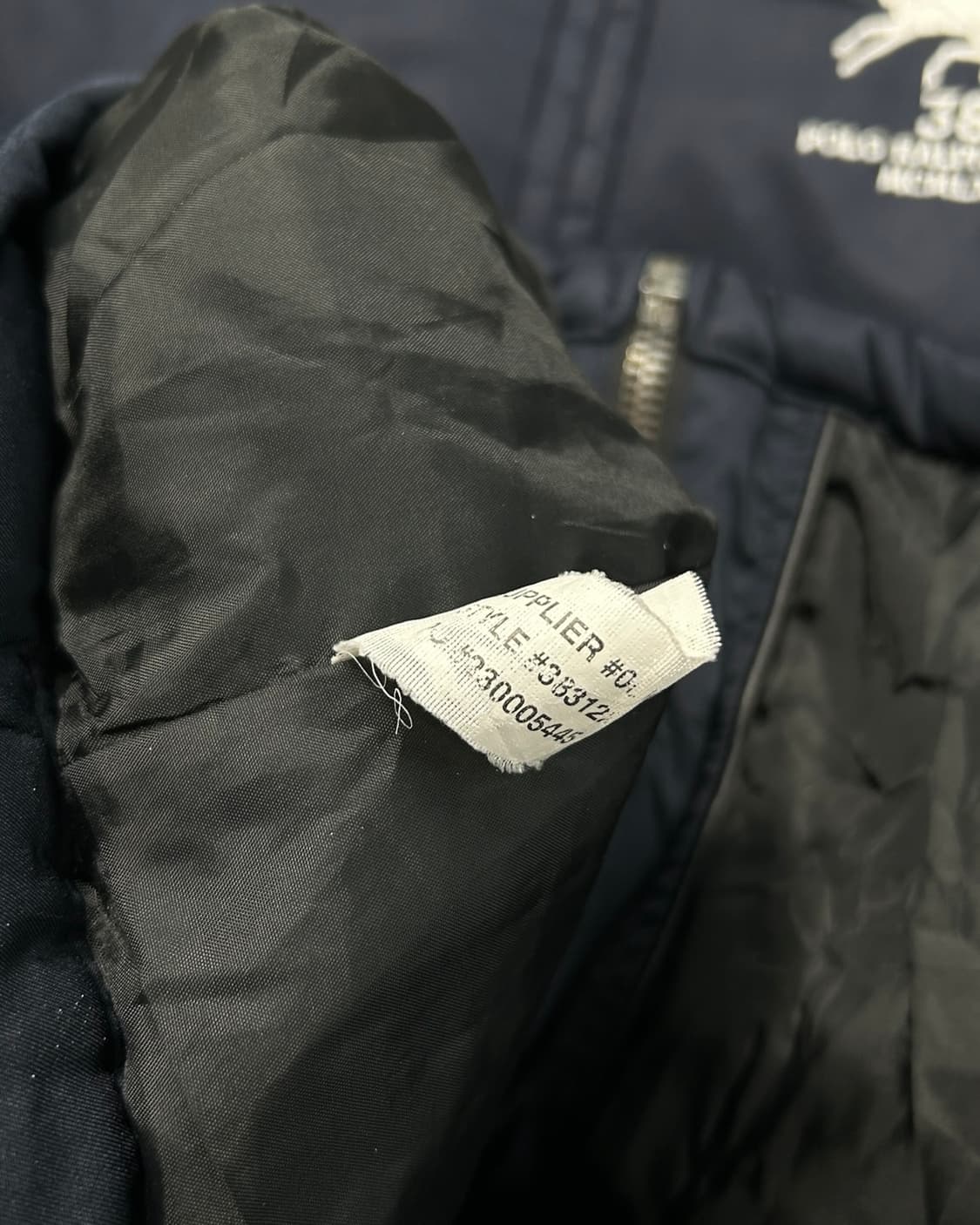 폴로 랄프로렌 더블포니 네이비 럭비 점퍼 상품이미지10