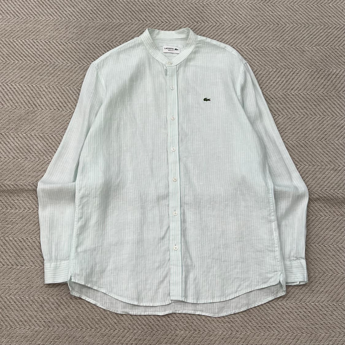 라코스테 헨리넥 린넨셔츠 r3162 상품이미지1