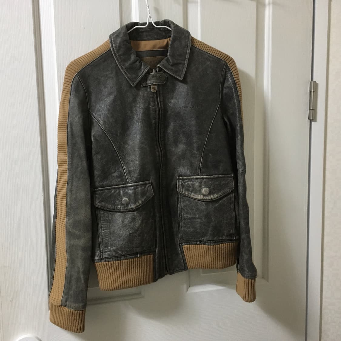 모카 소가죽 가죽재킷 상품이미지1