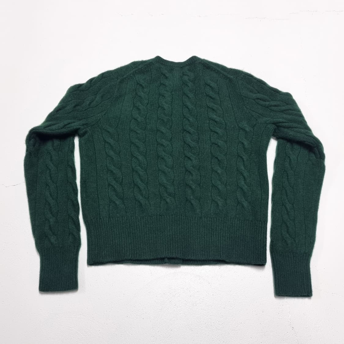 폴로랄프로렌 울캐시미어 케이블 가디건 - L 상품이미지4