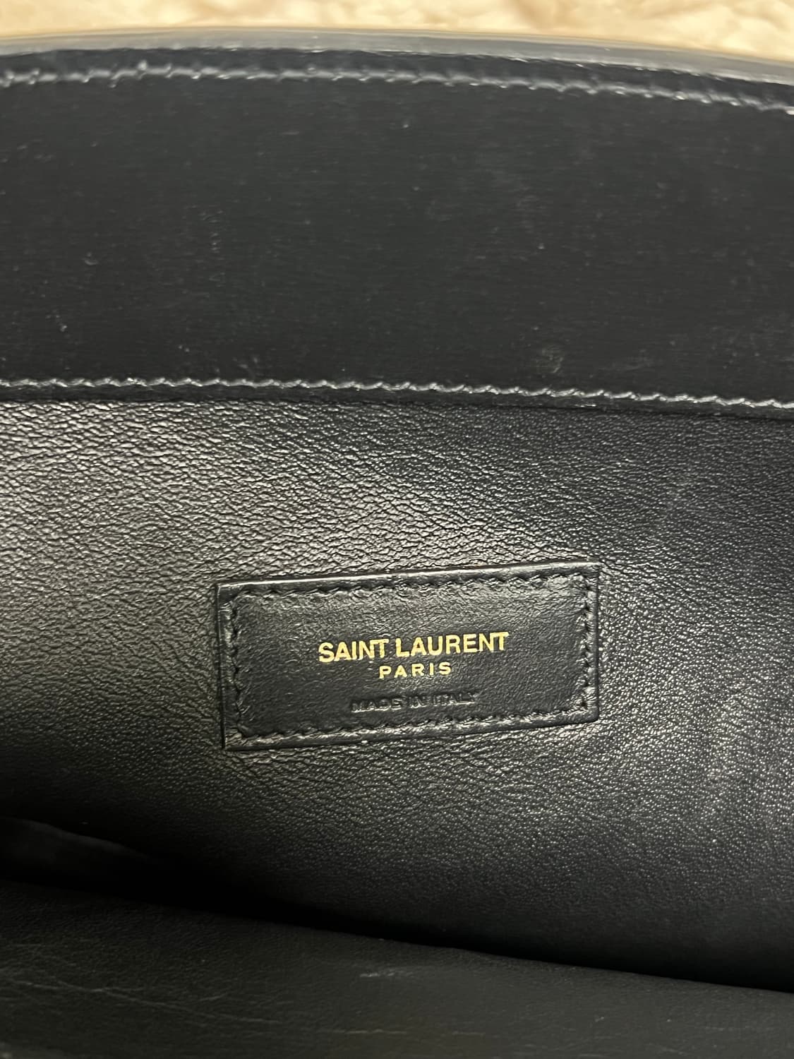 생로랑 / 스웨이드 엠보 콤비 토트백 상품이미지4