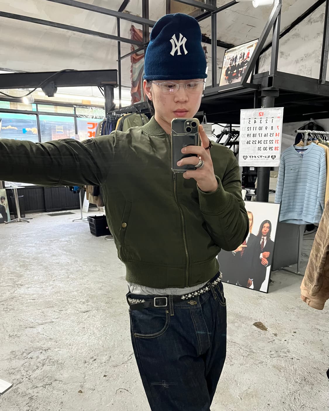 vtg ma-1 bomber jacket 상품이미지3