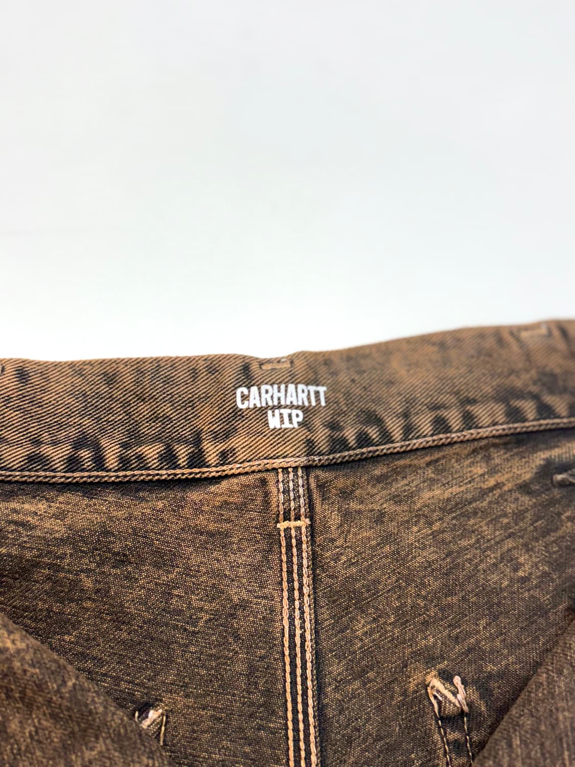 Carhartt wip 칼하트 WIP 싱글니 카펜터 팬츠 데님쇼츠 상품이미지8