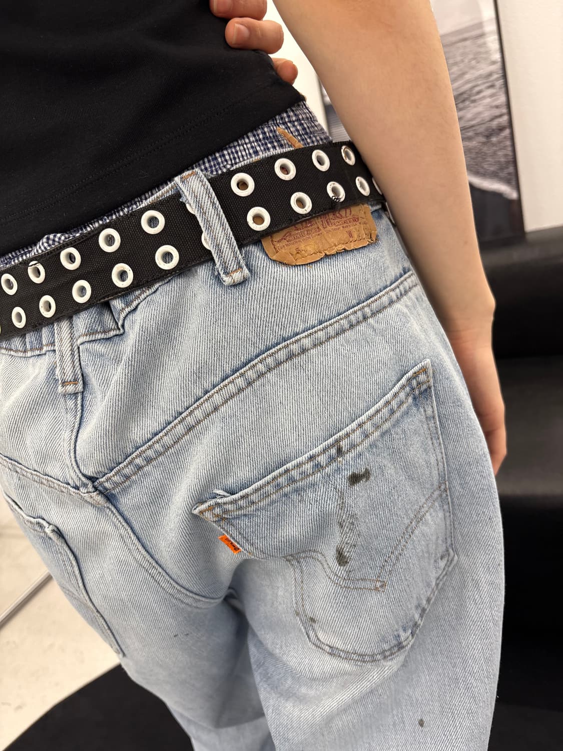 90‘s 리바이스 519 오렌지탭 상품이미지4