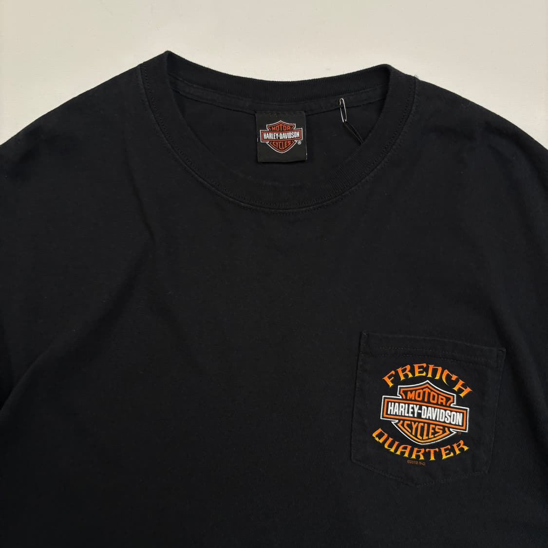 [XL] 00s Harley-Davidson FRENCH T-shirt 상품이미지3