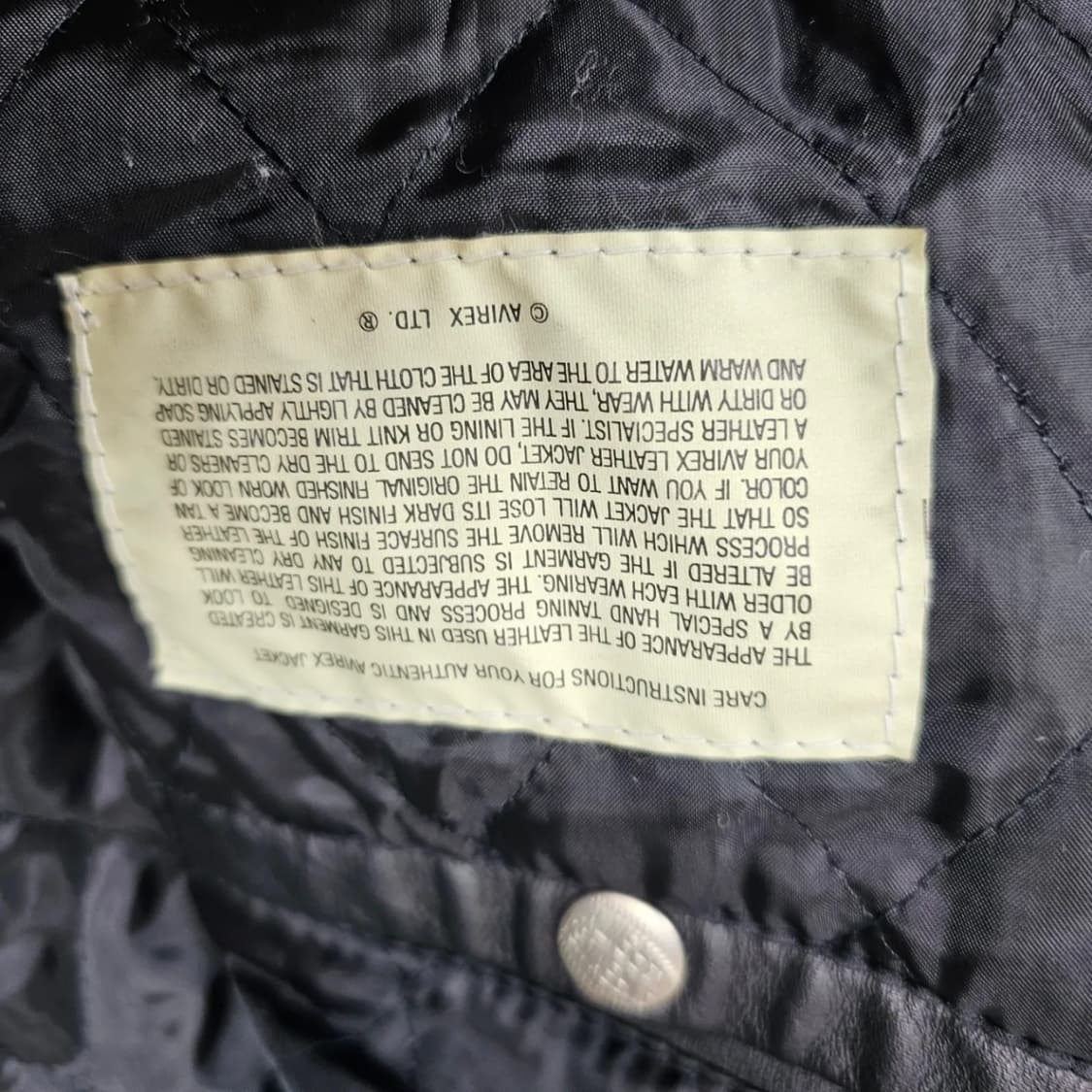 아비렉스USA가죽자켓 상품이미지6