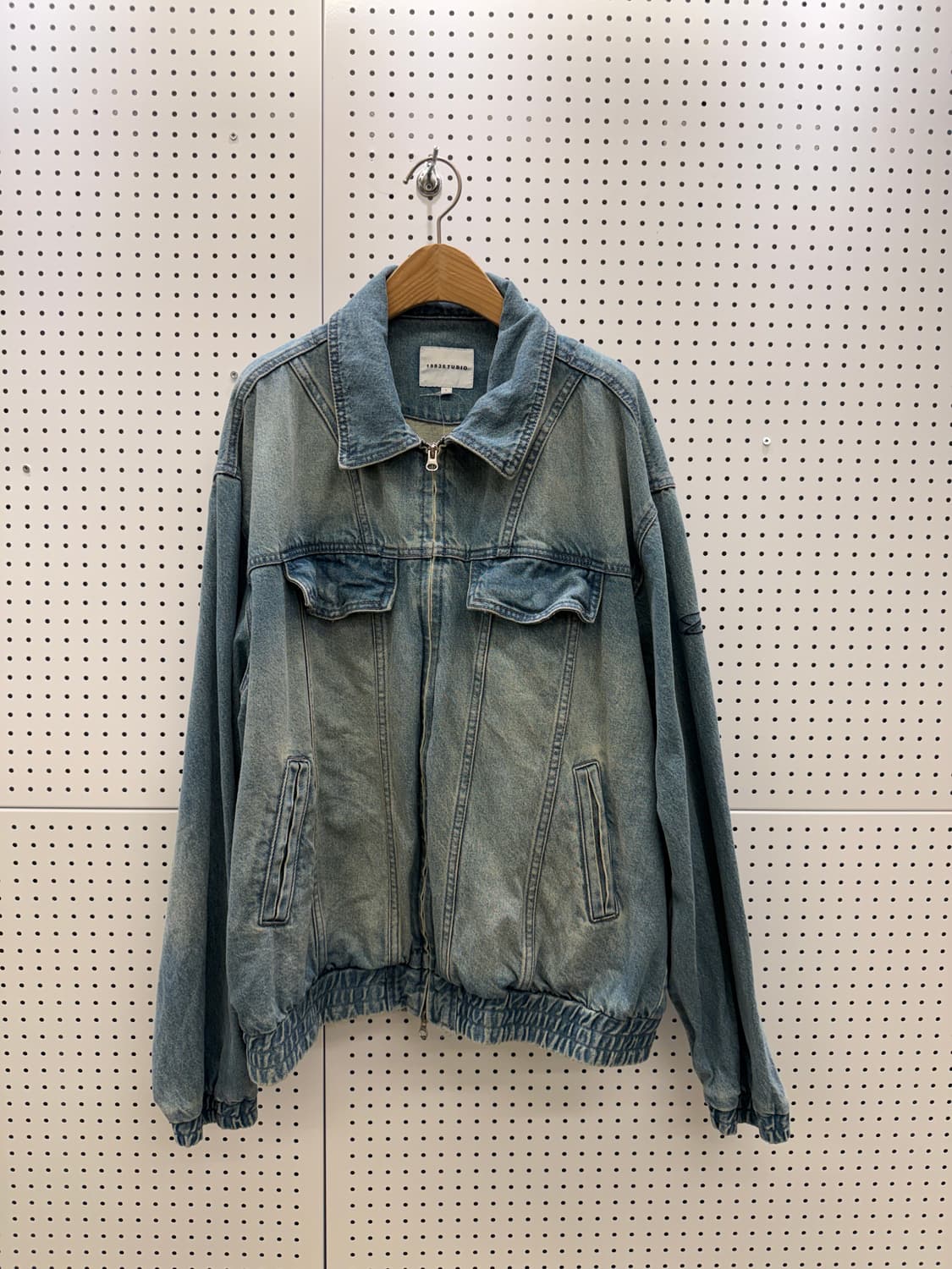 1993스튜디오 워싱 투웨이 데님 자켓 U1668 상품이미지2