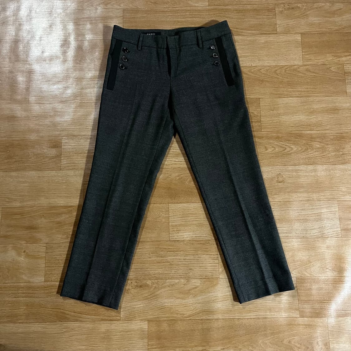 [여29-30] 구찌 로고 슬랙스 상품이미지4