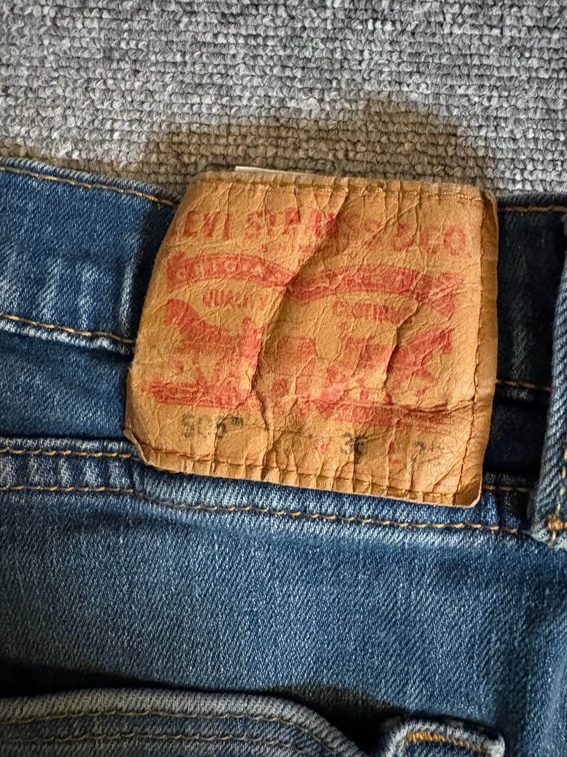 [W36  L32] 리바이스505 데님팬츠/ 04 상품이미지4